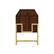 Alt View 31. Walker Edison - Modern Glam TV Stand - Dark Walnut.