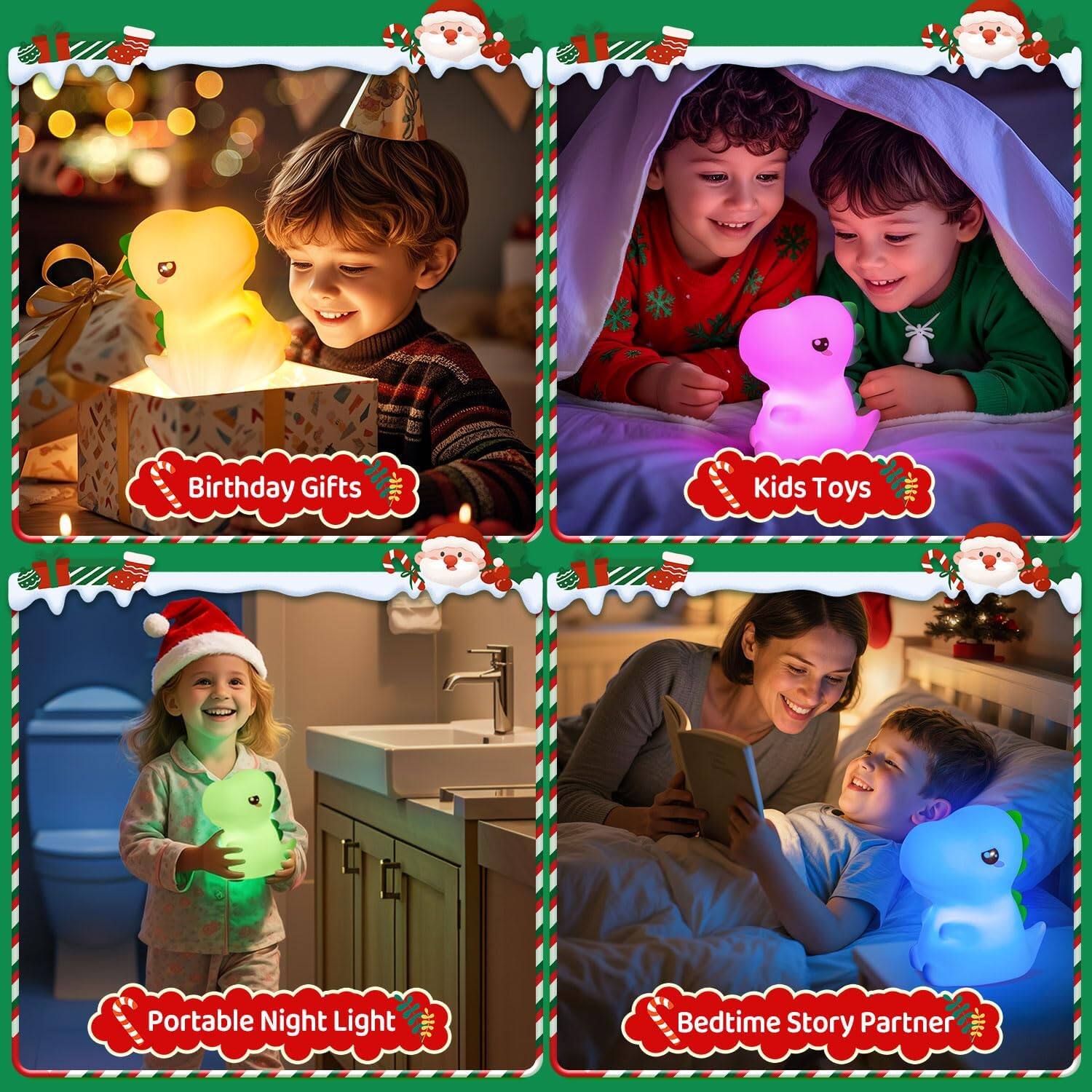 1. Birthday Gifts
2. Kids Toys
3. Portable Night Light
4. Bedtime Story Partner
