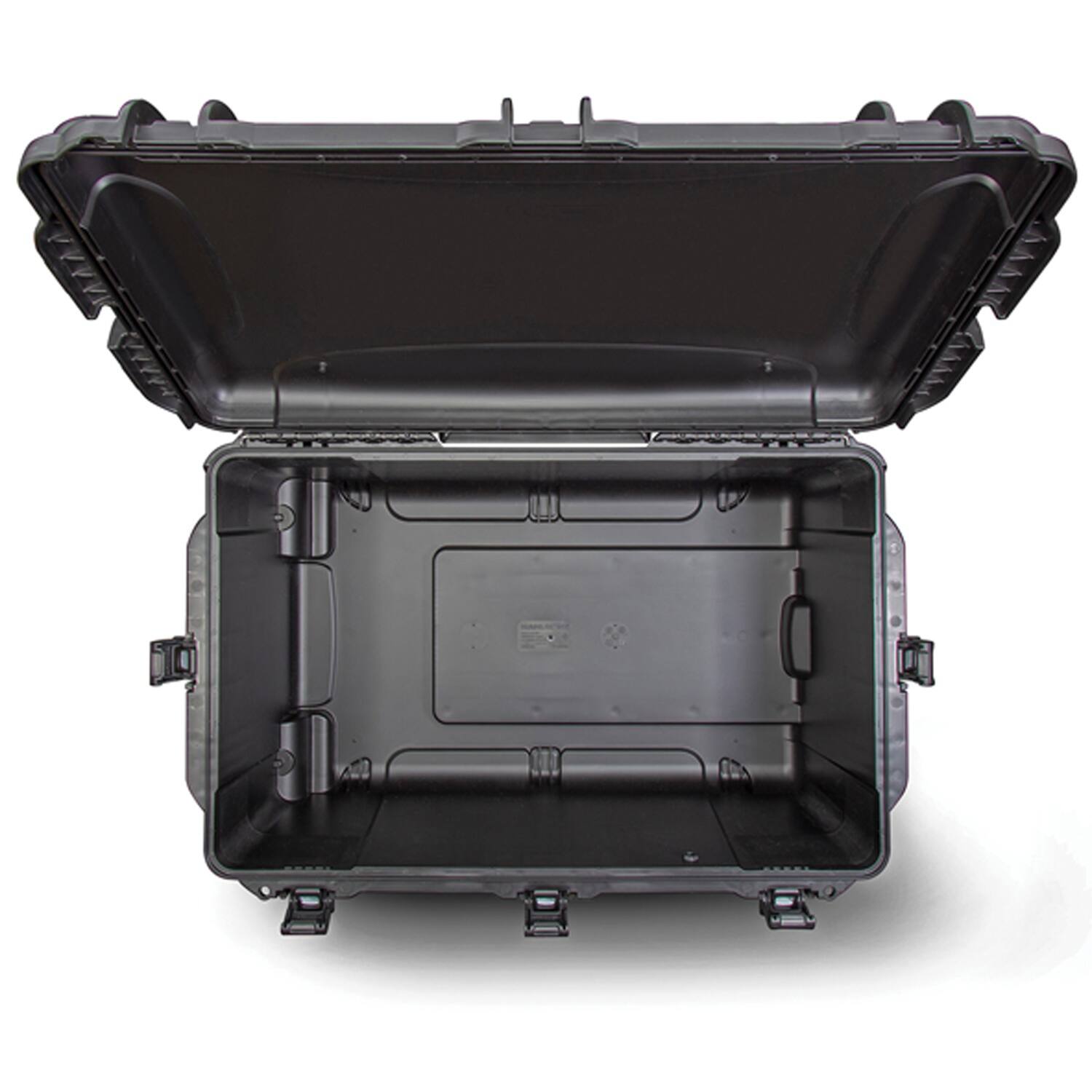 Alt View 1. NANUK - 965 Waterproof Wheeled Hard Case with Foam Insert - Black.