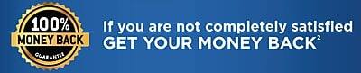 100% MONEY BACK GUARANTEE

If you are not completely satisfied, GET YOUR MONEY BACK