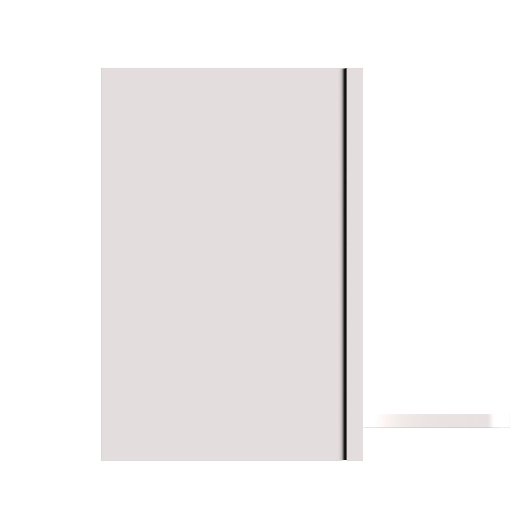 Alt View 1. Boyel Living - 30-in W x 18-in H x 12-in D Shaker RTA Kitchen Wall Microwave Cabinet with Soft-Close - White Shaker.