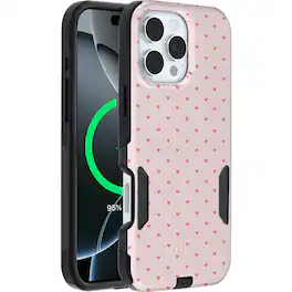 OtterBox - Artist Edition MagSafe Commuter Series Case for iPhone 16 Pro Max - Love is in the Air Hearts