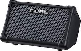 BOSS - CUBE Street II Portable Stereo Amplifier with Battery Power, Dual Channels, Looper, Vocal Harmony Function and USB Audio - Black