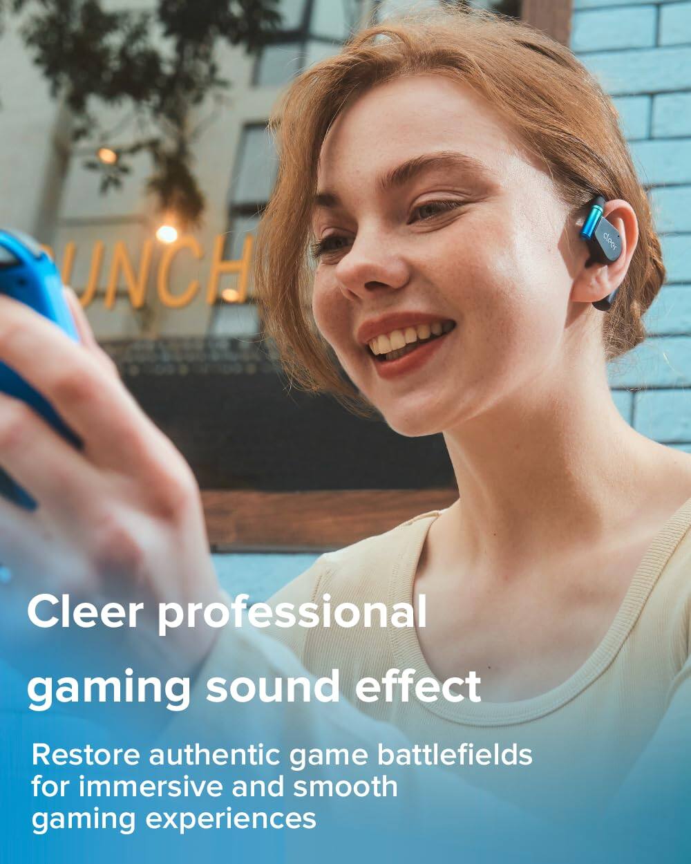 UNCH, Cleer professional gaming sound effect, Restore authentic game battlefields for immersive and smooth gaming experiences