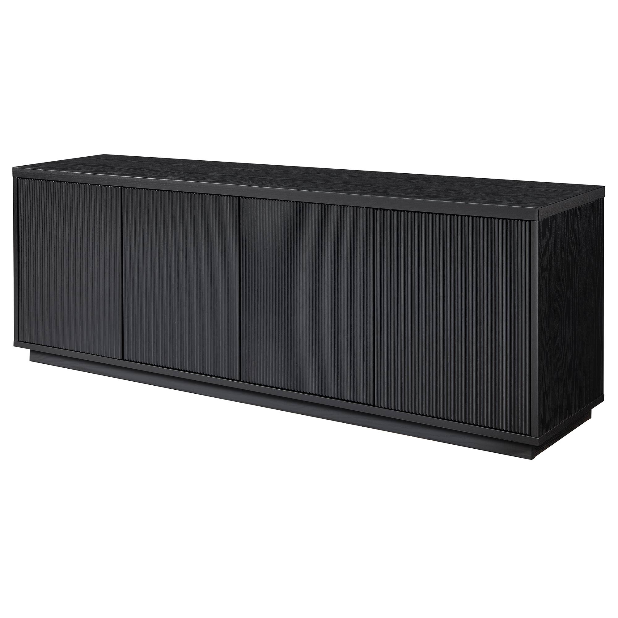 Alt View 17. Camden&Wells - Hanson TV Stand for Most TVs up to 75" - Black Grain.