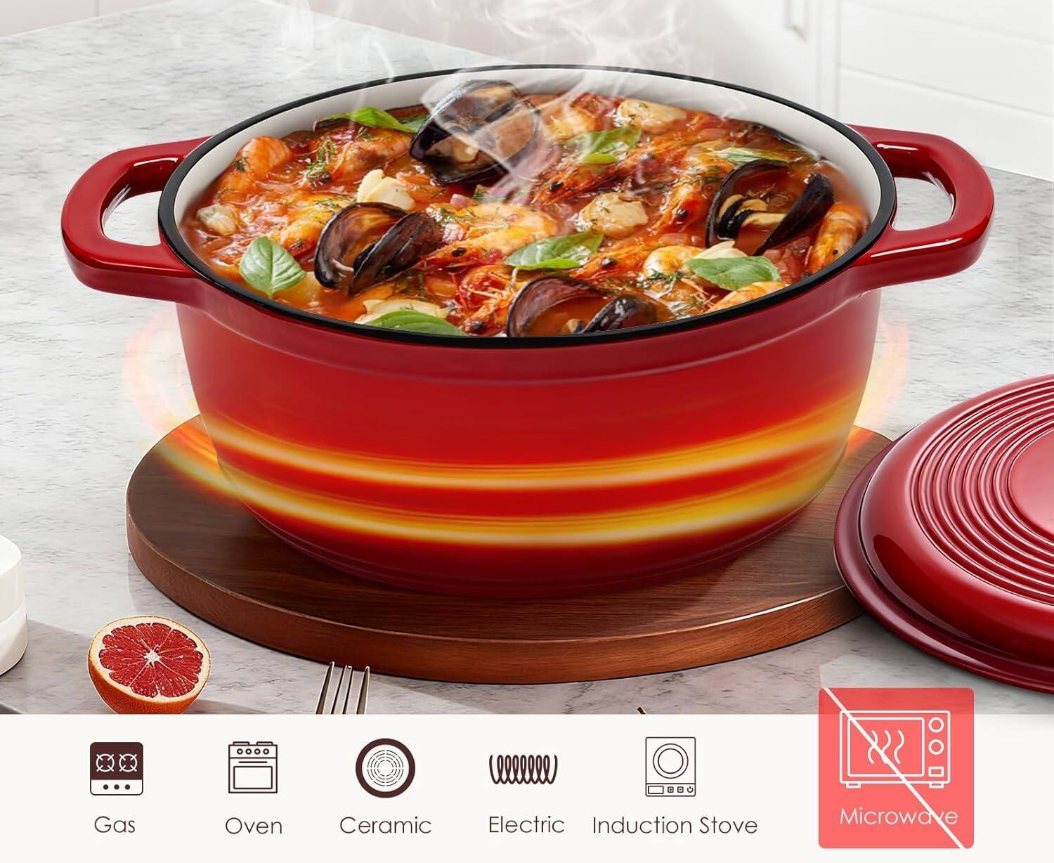 SS8 Gas Oven Ceramic Electric Induction Stove Microwave