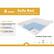 4 inch Sofa Bed Advanced Gel Memory Foam Mattress
What's Inside
A. Zipper Washable Cover Soft Cover Included
B. 2" Premium Gel Gel Layer Memory Foam
C. 2" Durable Support Infused Memory Foam
Comfort Scale Level
1. Soft
2. Medium Soft
3. Medium Firm
4. Firm
5. Extra Firm