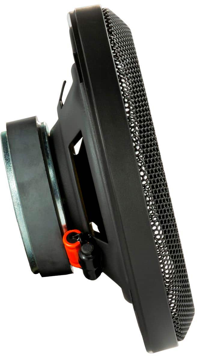 Left. KICKER - KS Series 6-1/2" 2-Way Car Speakers with Polypropylene Cones (Pair) - Black.