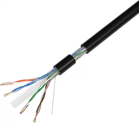 Front. Cables Direct Online - CAT6 500FT Outdoor Direct Burial Ethernet Cable 23AWG 550MHz UTP CCA Solid Bulk Network Wire UV Resistant.