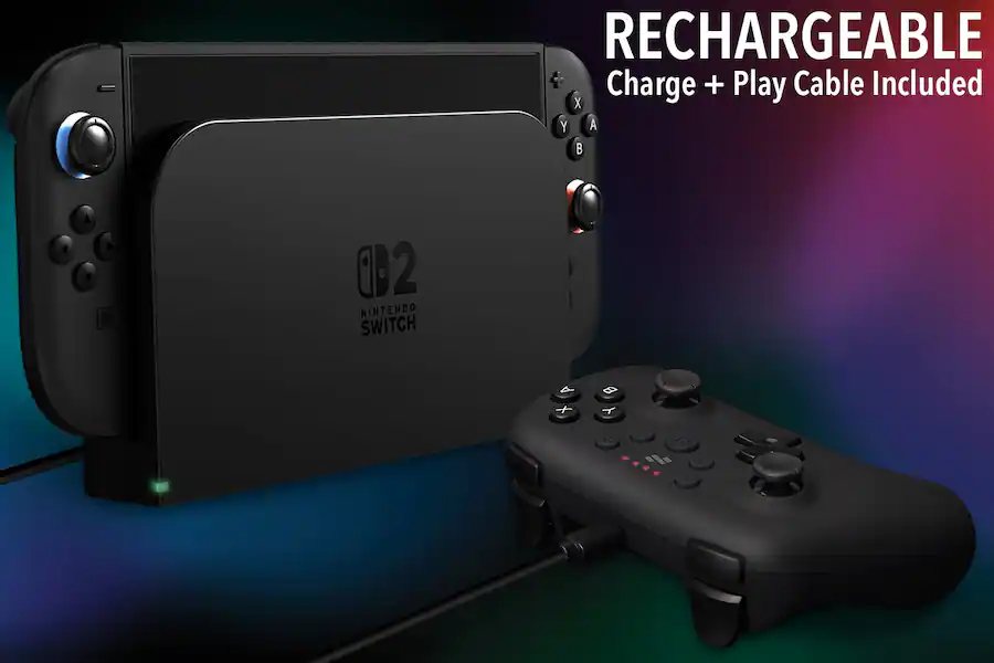 NEXT Wireless Rechargeable Pro Controller for Switch 2 & Switch ...