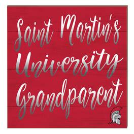 Jardine - Saint Martin's Saints 10" x 10" Grandparent Plaque - Red