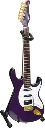 Axe Heaven - Eric Mantel Signature Purple Mini Guitar EM-015 - COLLECTIBLES - Multicolor