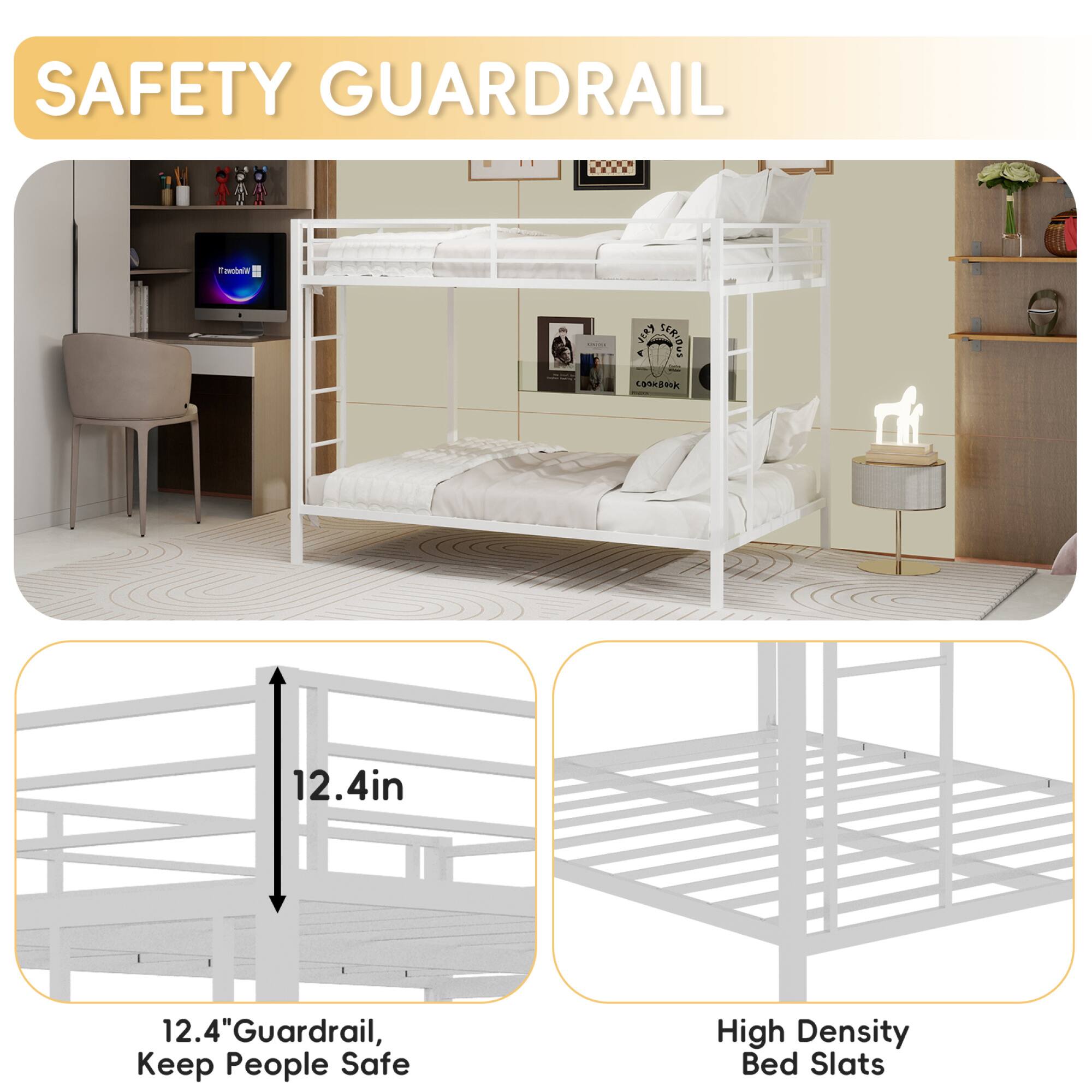 SAFETY GUARDRAIL

12.4" Guardrail, Keep People Safe

High Density Bed Slats