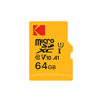 Micro SD XC I
U1
V10 A1
64 GB