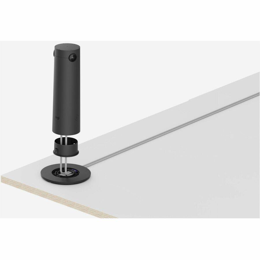 Alt View 7. Logitech - Logitech Sight Video Conferencing Camera - 60 fps - Graphite - 4K - 3840 x 2160 Video - 315° Angle - Tripod Mount.