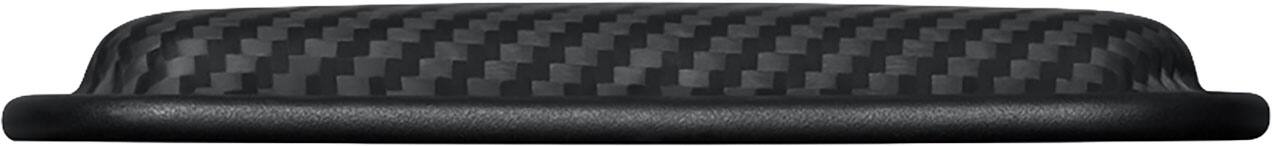 Alt View 2. Pitaka - Magnetic Woven Wallet - Black.