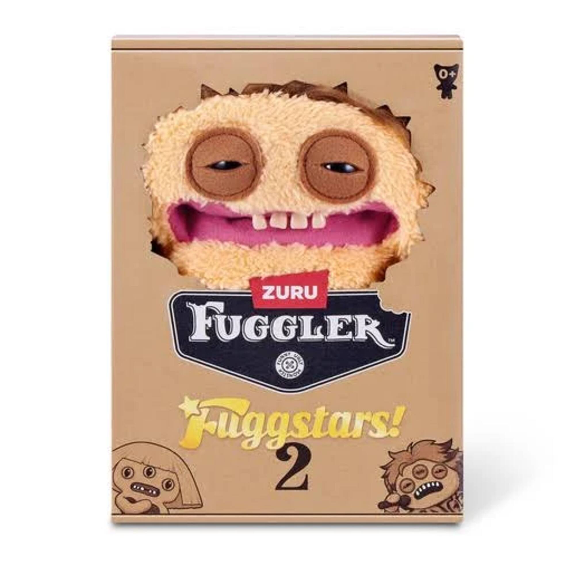 Zuru Fuggler Fugg Stars Series 2 Fuggbieb 9 Inch Plush Toy Brown 15790B ...