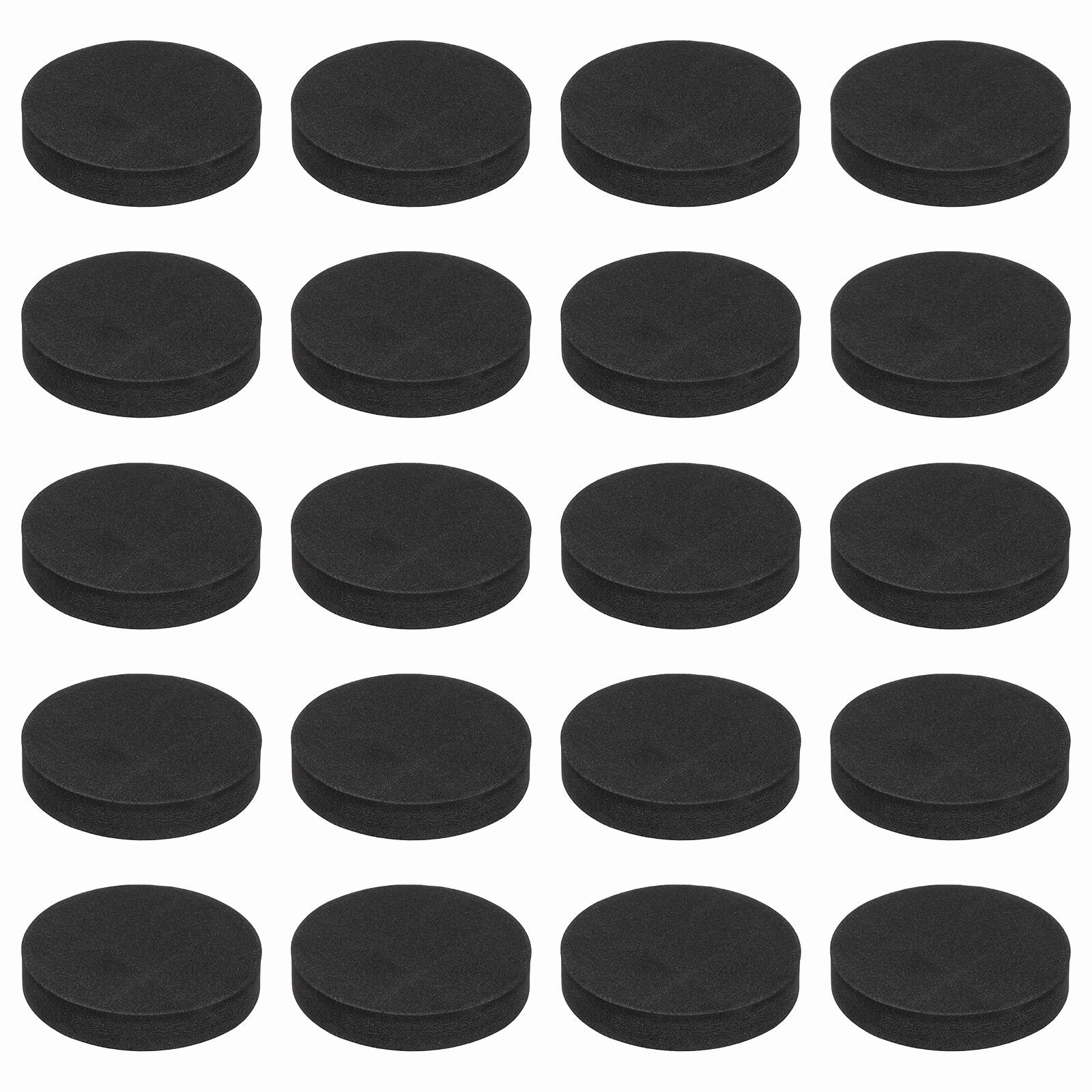 Unique Bargains - 32pcs Single Sided Speaker Isolation Feet Pads, 50x10mm Non Slip Foam Shock Absorption Pad for Amplifier - Black price history on PriceWatchPro