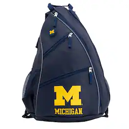 Team Golf - Michigan Wolverines Embroidered Team Backpack - Multicolor
