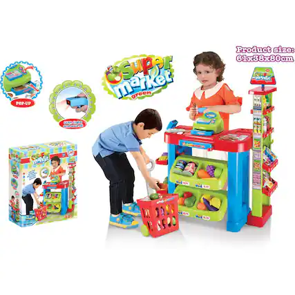 POP-UP Super Market green
Product size: 61x38x80cm
- POP-UP
- with light and sound!
- 10.00
- 5.00
- 25.00
- 15.00
- CE
- 5.59
- 15.00