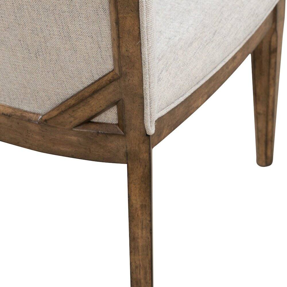 Alt View 4. Liberty Furniture Industries - Carolina Park Upholstered Side Chair for Dining Room - Set of 2 - Amber Brown - Amber Brown.