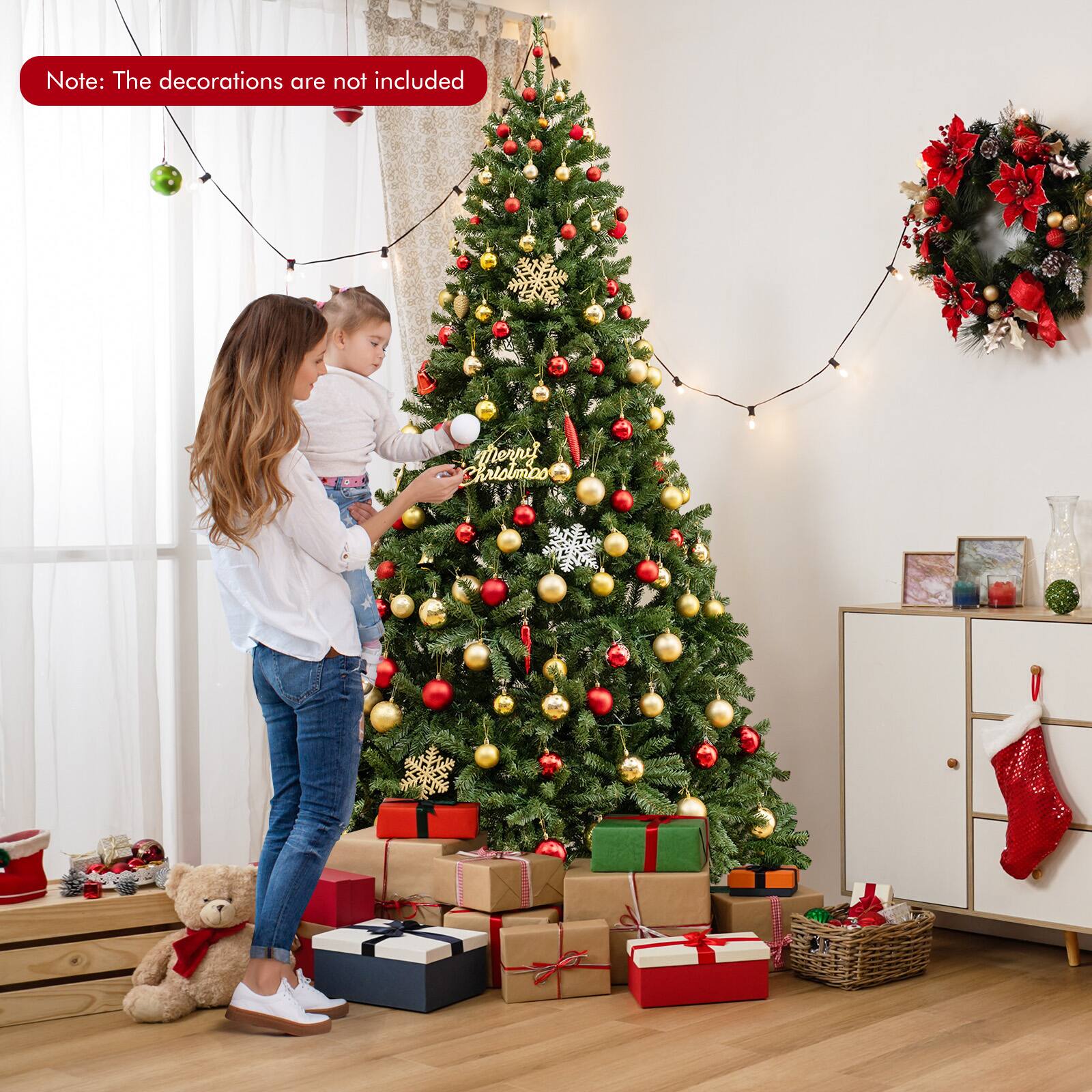 Note: The decorations are not included

Merry Christmas