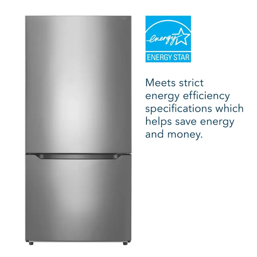 The text on the image is: "Meets strict energy efficiency specifications which helps save energy and money."