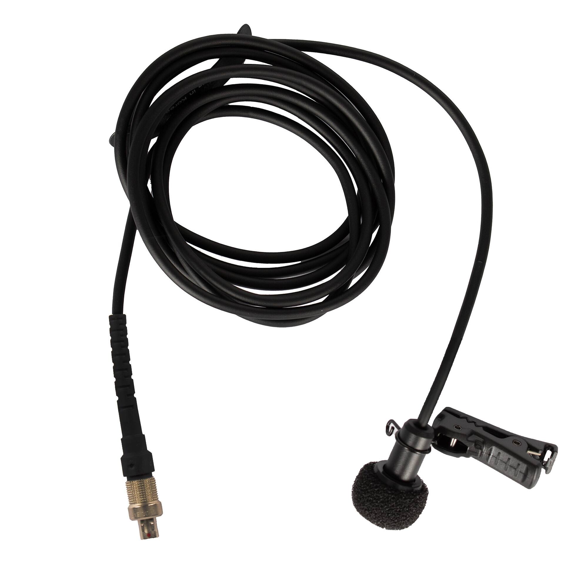 Alt View 1. Sony - Sony ECM-77 Miniature Omnidirectional Lavalier Microphone with 3-Pin Sony LEMO Connector (Black).