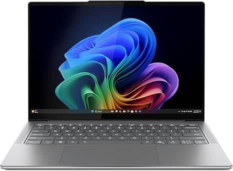Lenovo - Slim 7i Aura Edition - 2025 - Copilot+ PC - Core Ultra 7 Processor 256V - 14" WUXGA OLED Display - 16 GB Memory - Black