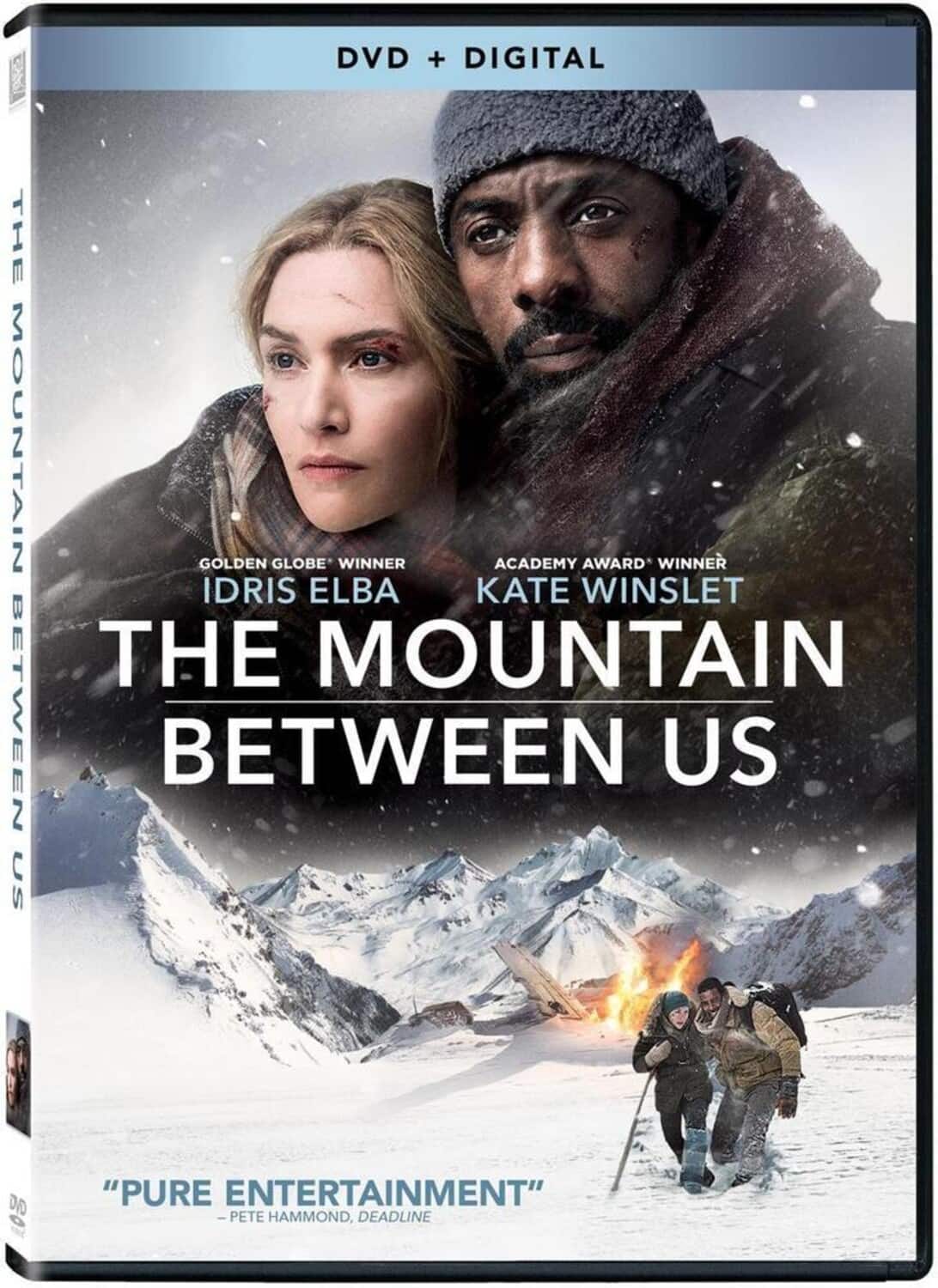 Front. The Mountain Between Us   - DVD.