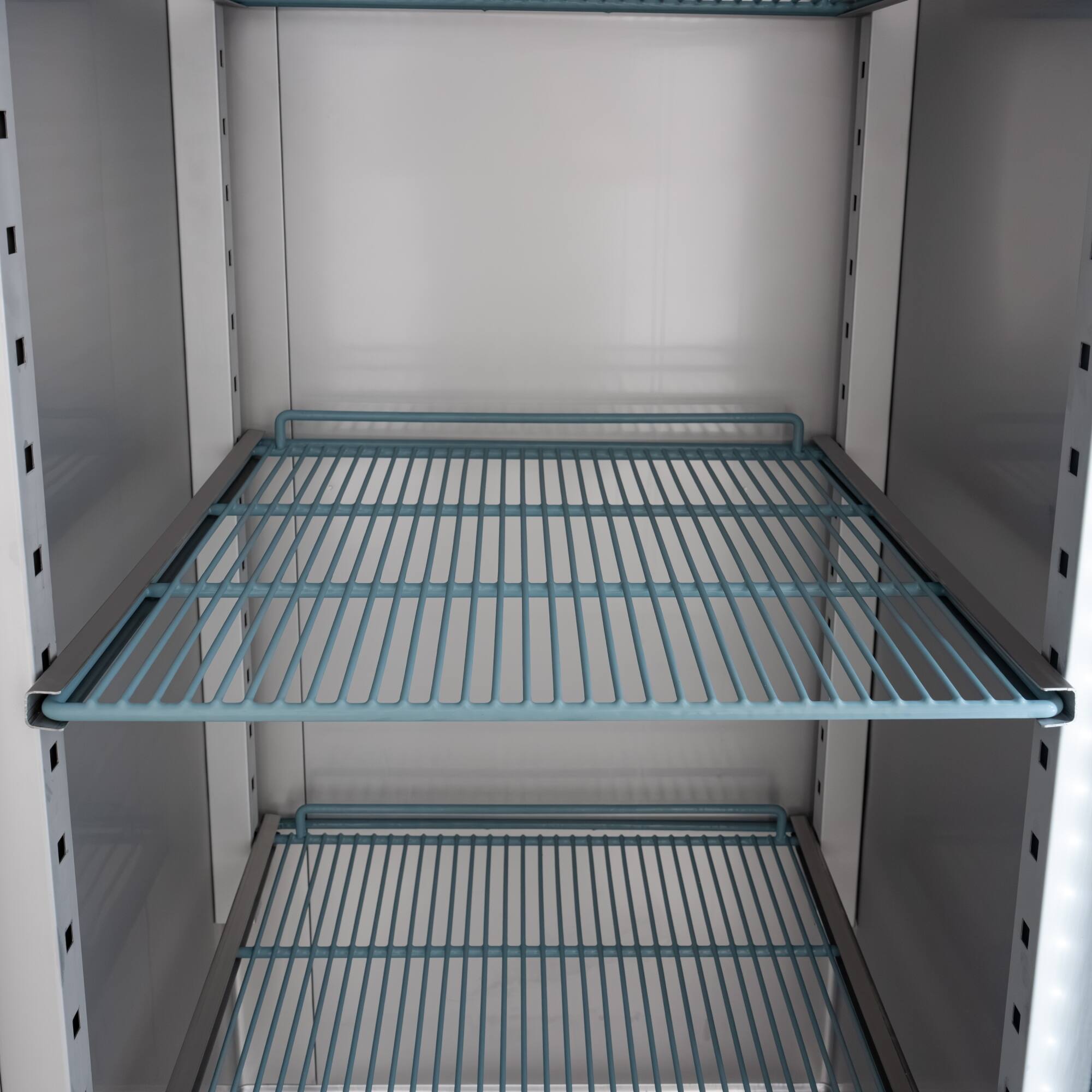 Alt View 6. Koolmore - 30 in. Glass-Door Commercial Reach-In Refrigerator with Top-Mounted Compressor, 25 cu. ft. in Stainless-Steel - Stainless steel.