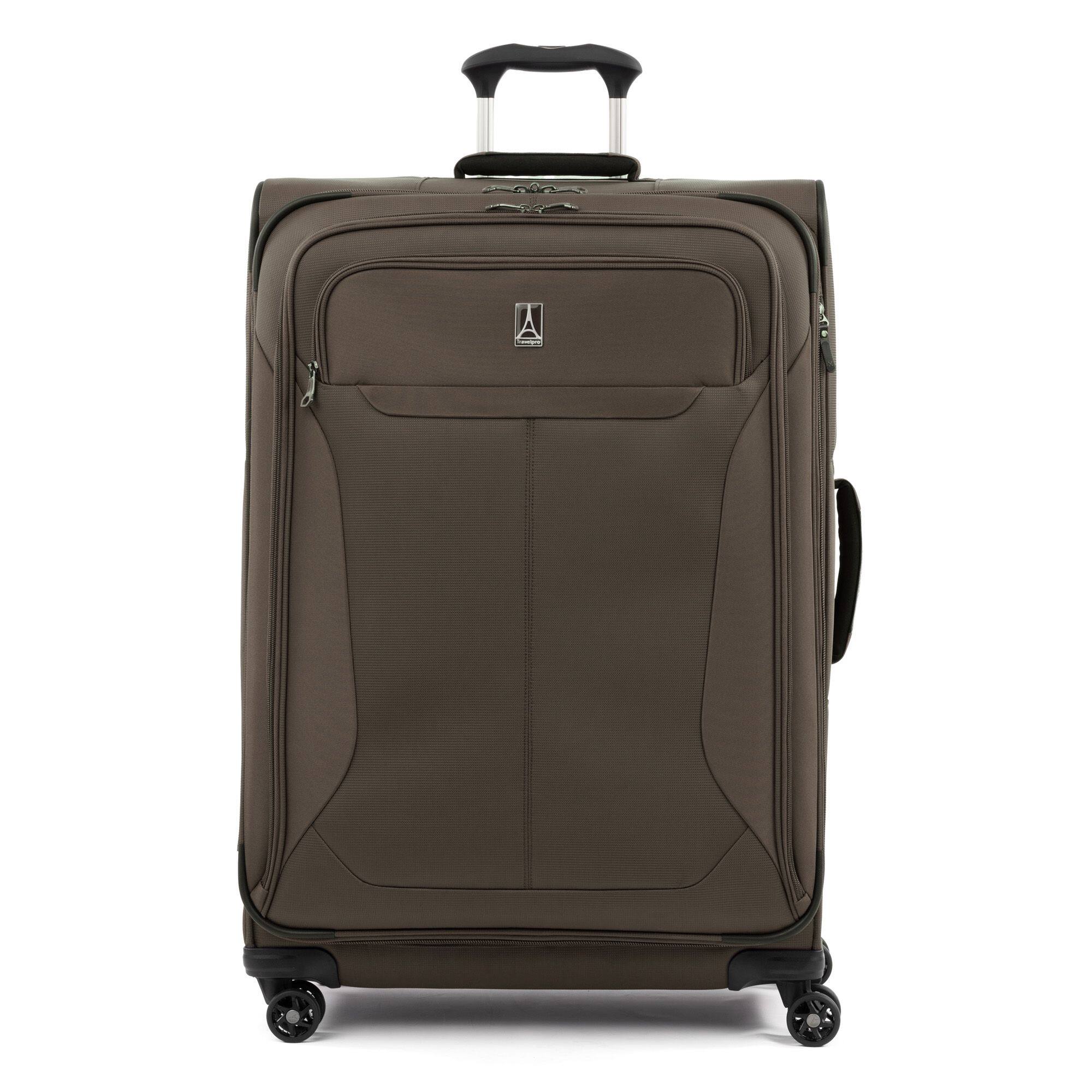 Travelpro - Tourlite Softside Expandable 29" Checked Spinner Luggage - Espresso