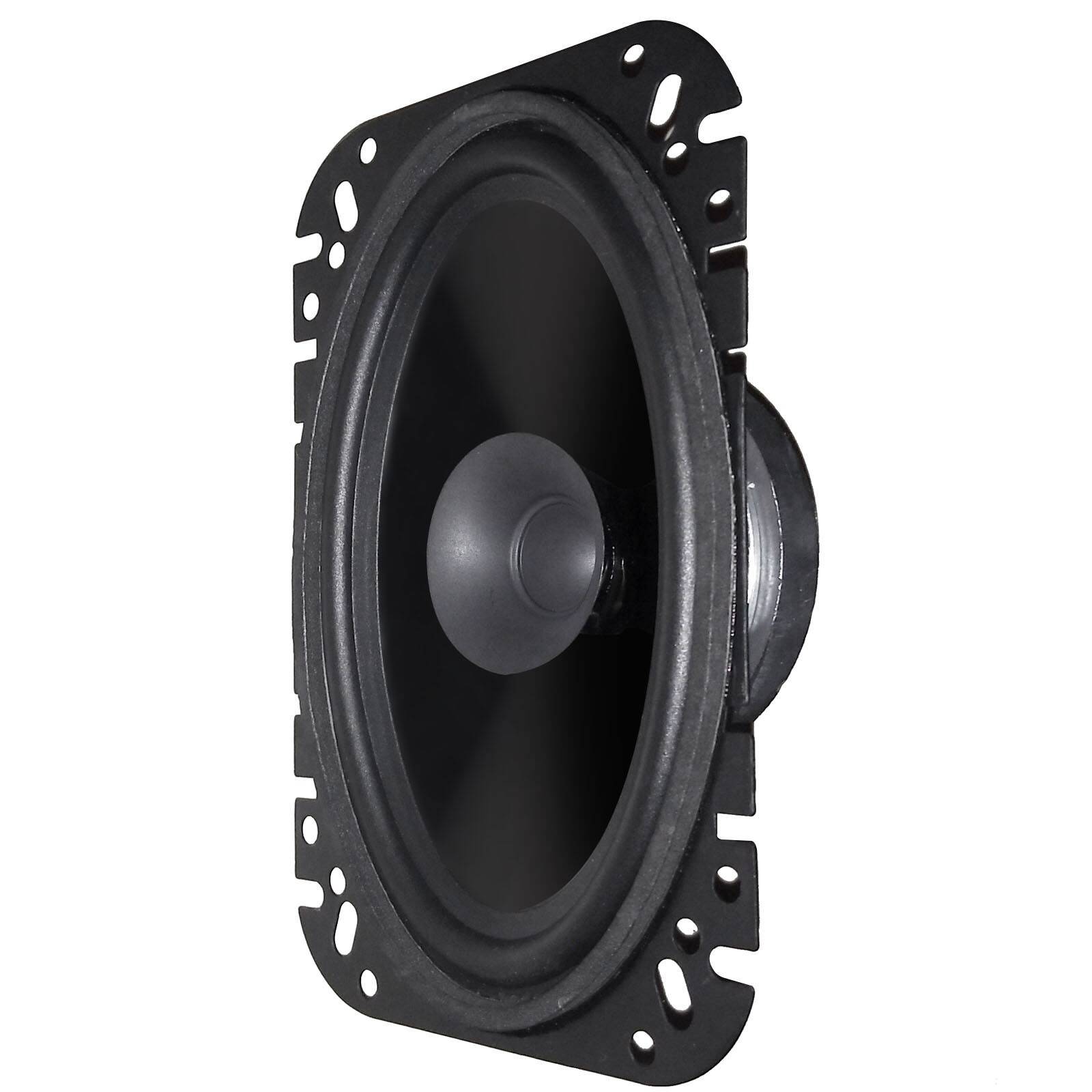 Angle. SDX - 4”x6" Dual Cone OE Replacement Speaker - Black.