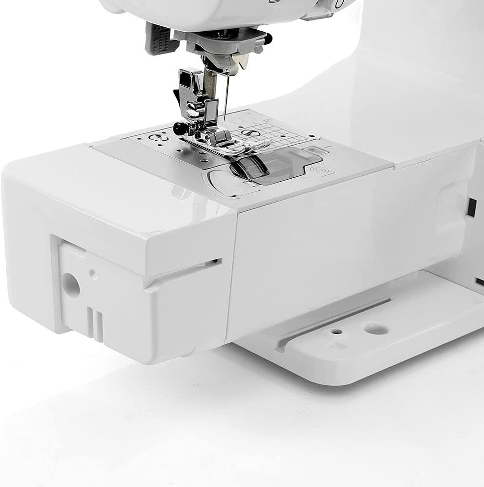 Alt View 2. Brother - Brother Innov-is NS80E Sewing Machine w/ Brother 5 Sewing Foot Embellishment Pack + Ready, Set, Sew Instructional Video - White.