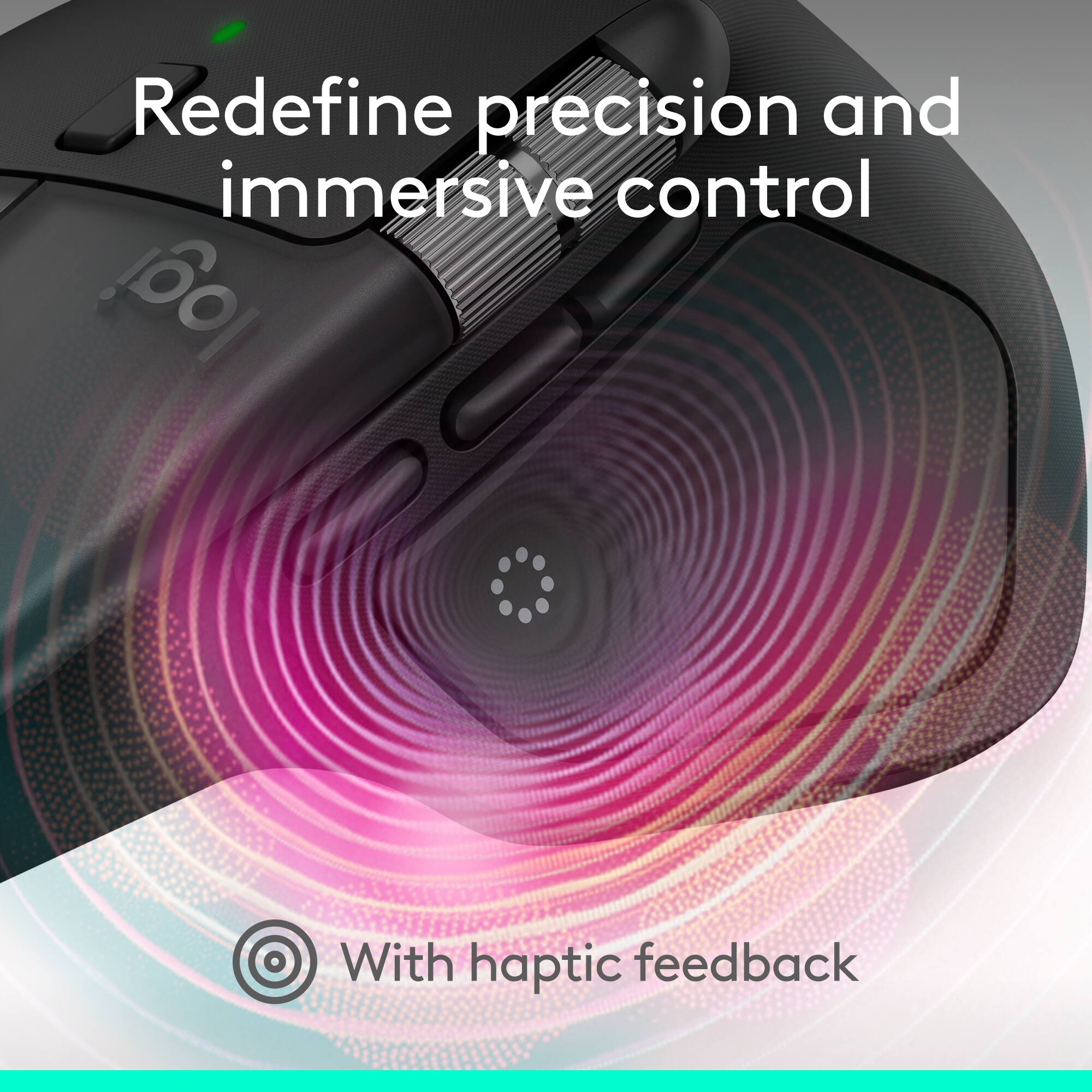 Redefine precision and immersive control logic with haptic feedback.