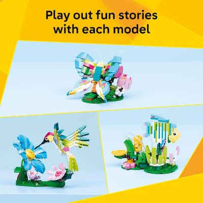 LEGO Creator 3 in1 Wild Animals: Colorful Hummingbird 31384 LEGO Creator 3 in1 Wild Animals: Colorful Hummingbird 31384