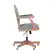 Alt View 15. Linon Home Décor - 5-Pointed Star Vinyl Office Chair - Light Gray.