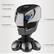1. Digital display screen
2. Power switch
3. Indicator light
4. Non-slip lines
5. Charging interface
6. Shaver head