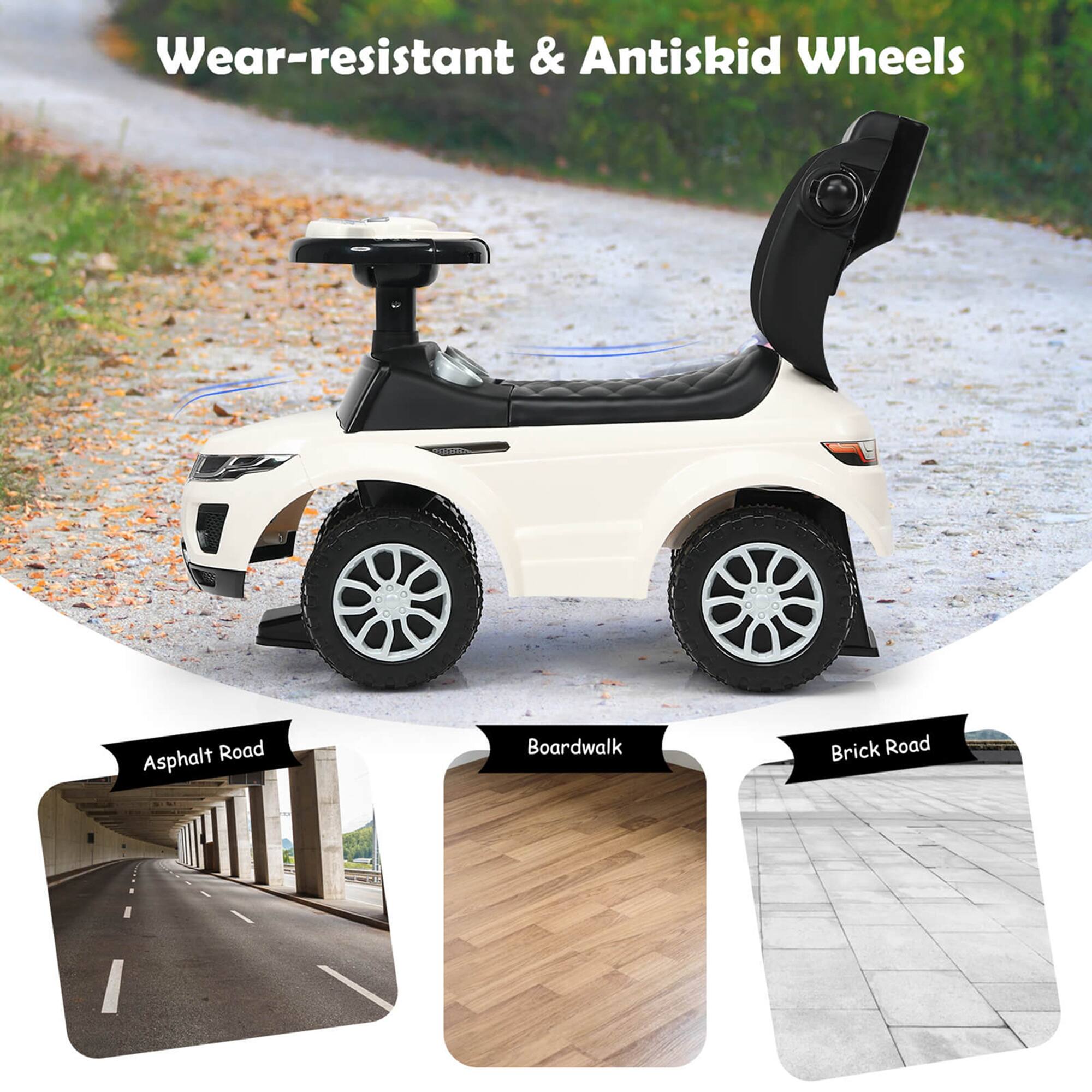 Wear-resistant & Antiskid Wheels

Asphalt Road

Boardwalk

Brick Road