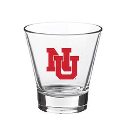 Indigo Falls - Nebraska Huskers 12oz. Slant Vault Rock Glass - Multicolor