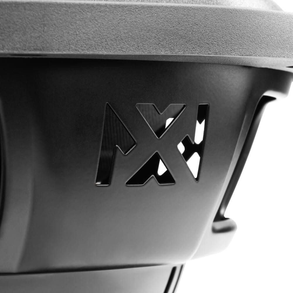 Alt View 2. NVX - VSW102v3 1200W Peak (600W RMS) 10in VS-Series v3 Dual 2-Ohm Car Subwoofer.