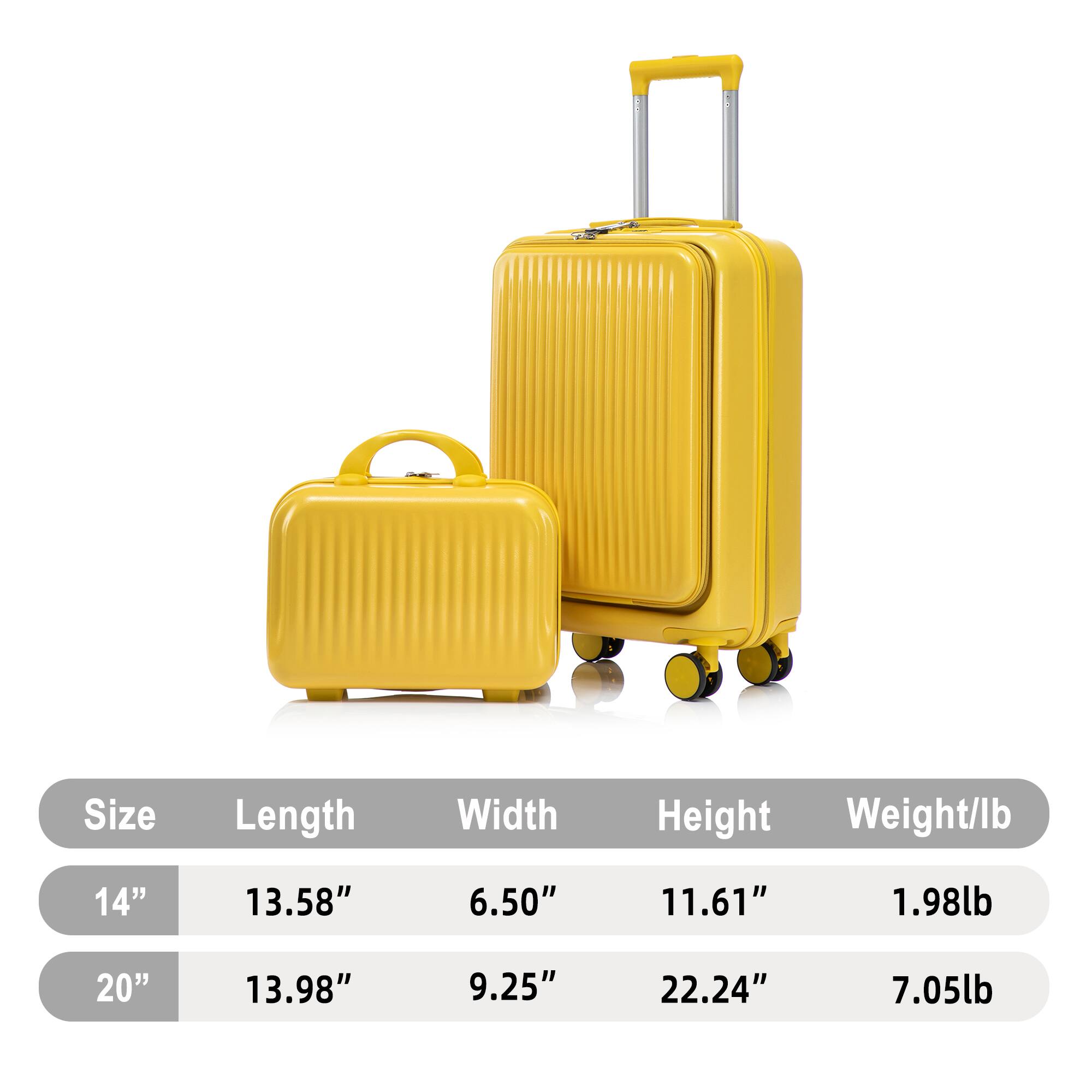 Size | Length | Width | Height | Weight/lb  
14" | 13.58" | 6.50" | 11.61" | 1.98lb  
20" | 13.98" | 9.25" | 22.24" | 7.05lb