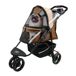 Petique - Revolutionary Stroller, Dog Cart for Small to Medium Size Pets, Ventilated Pet Jogger for Cats & Dogs