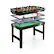 Alt View 17. Costway - 4-in-1 Combo Game Table 49" Foosball with Pool Billiards Air Hockey Table Tennis - Black.