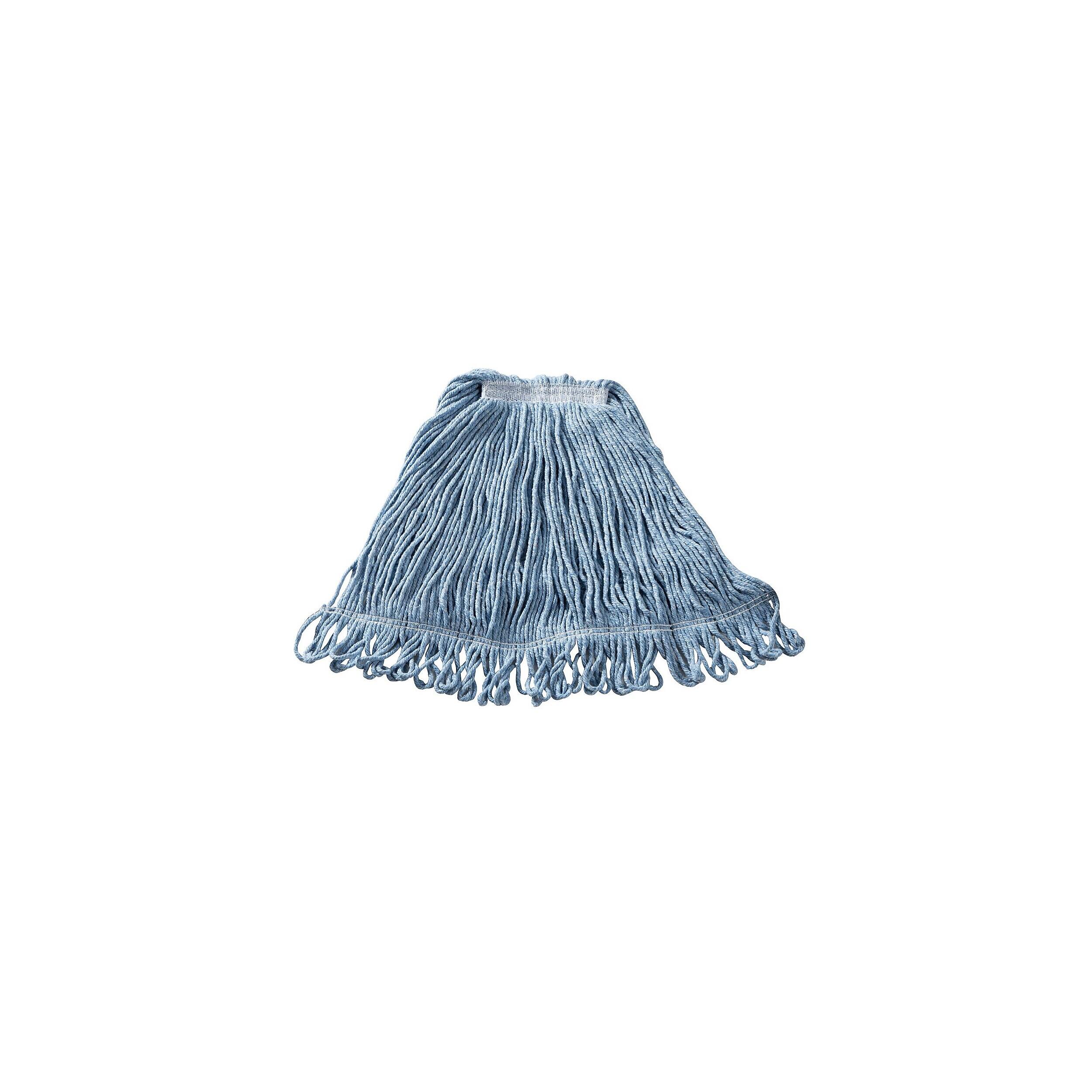 Alt View 5. RubberMaid - Rubbermaid Super Stitch Mop Head, Tailband (FGD21206BL00) - Blue.