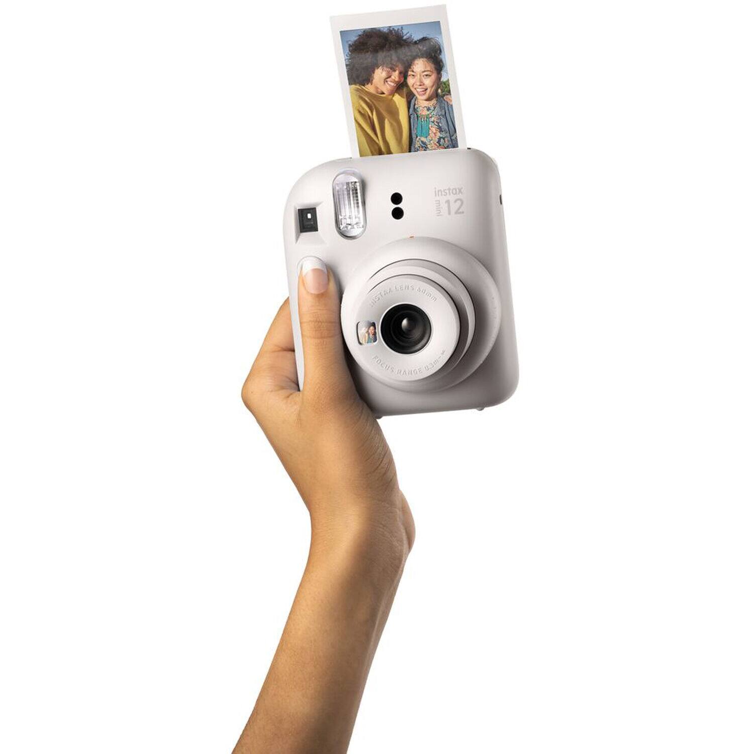 Fujifilm INSTAX MINI 12 Instant Film Camera with Instant Film Clay