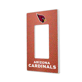 Keyscaper - Arizona Cardinals Football Design Single Rocker Light Switch Plate - Multicolor