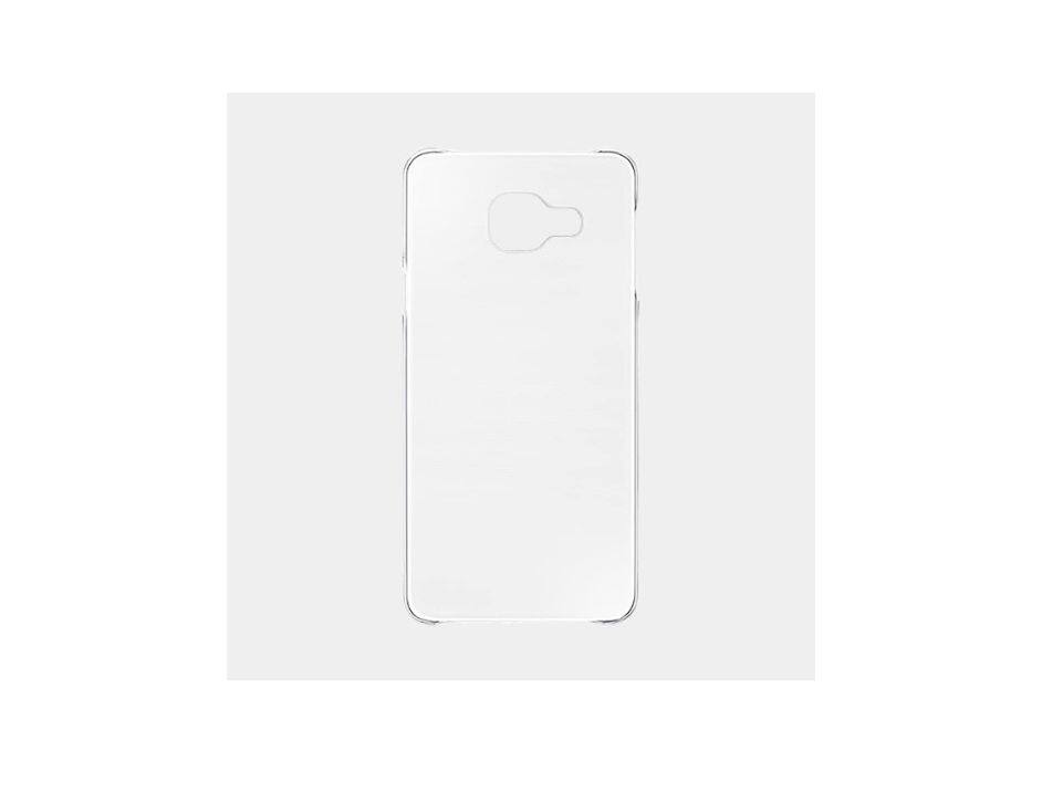 Front. Samsung - Samsung Slim Cover Case for Galaxy A3 I Color: Transparent - clear.