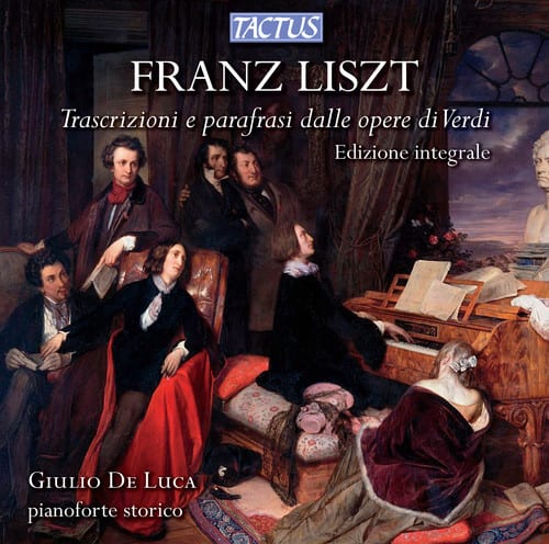 Giulio de Luca - Transcriptions & Paraphrases from Verdi Operas  - COMPACT DISCS