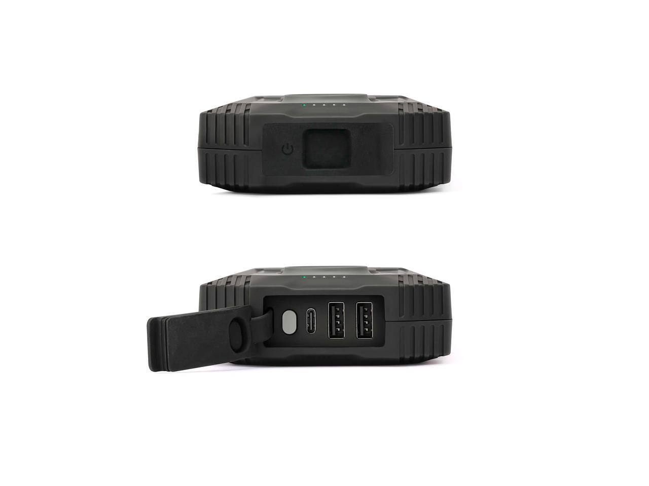Alt View 2. Lion Energy - Lion Energy - Eclipse 3-in-1 Power Bank: Wireless & USB, Fast Recharge, Multi-Device Charging.